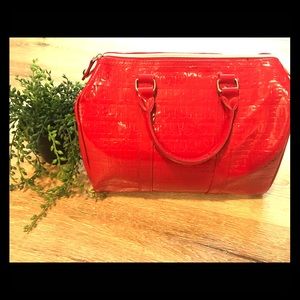 Victoria’s Secret Love Red Rare Speedy Bag Logo Purse